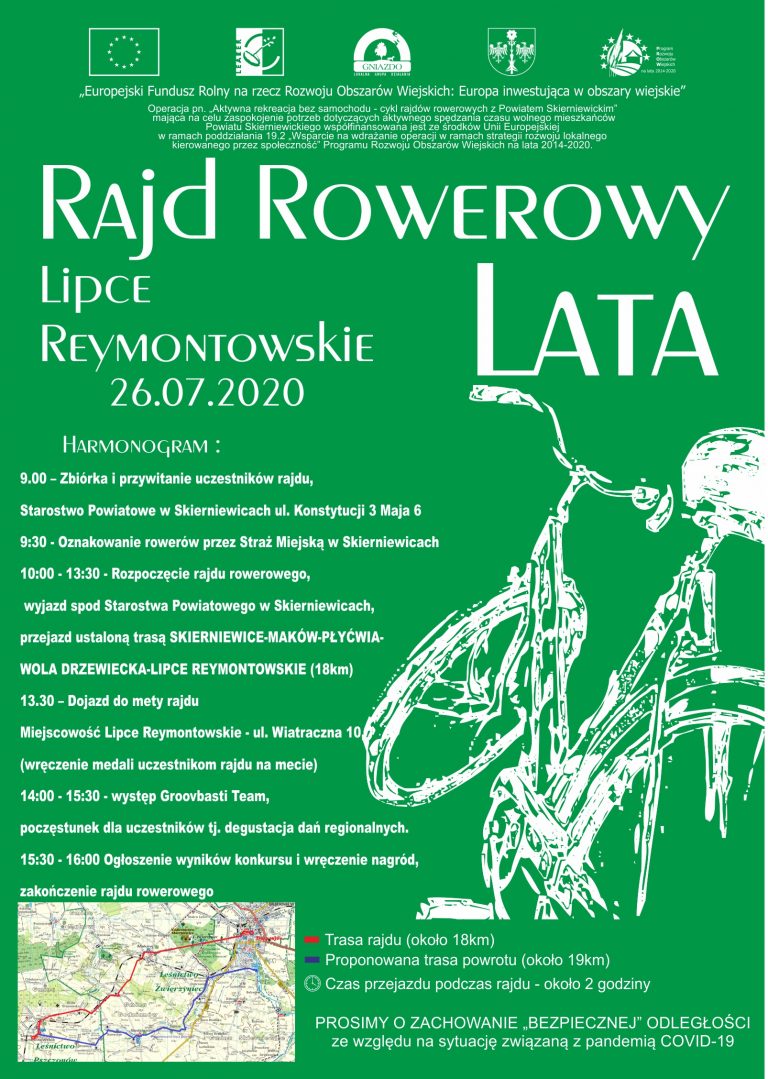 Rajd rowerowy lata