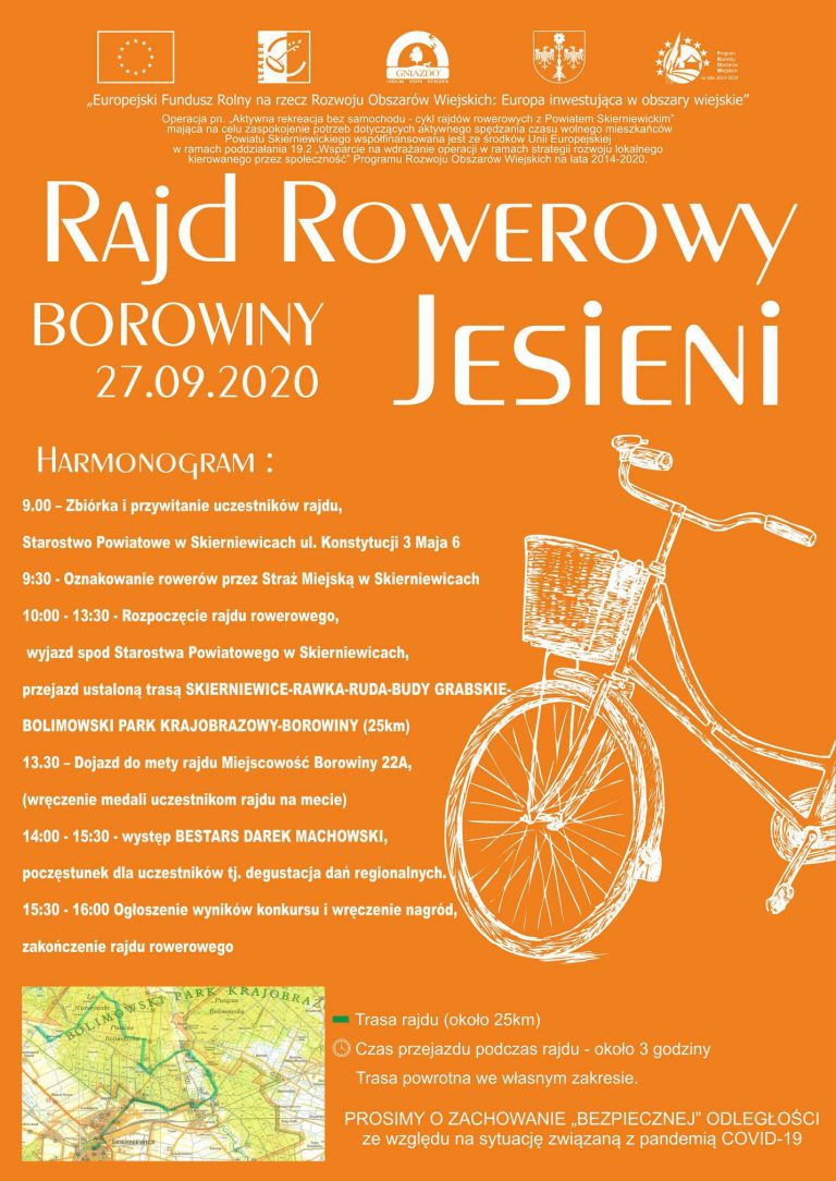 Plakat Rajd Jesieni