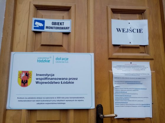 Tablica Informacyjna, Starostwo Powiatowe w Skierniewicach