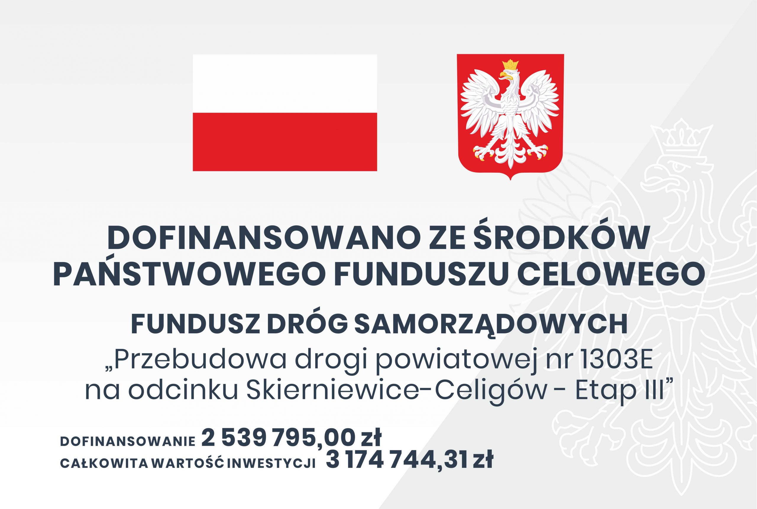 &bdquo;W ostatnim kwartale 2020&nbsp;r. zakończono etap III – kolejnej przebudowy drogi powiatowej!&rdquo;&nbsp;, Starostwo Powiatowe w Skierniewicach