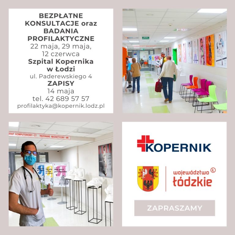 Łódzka akcja profilaktyki onkologicznej !