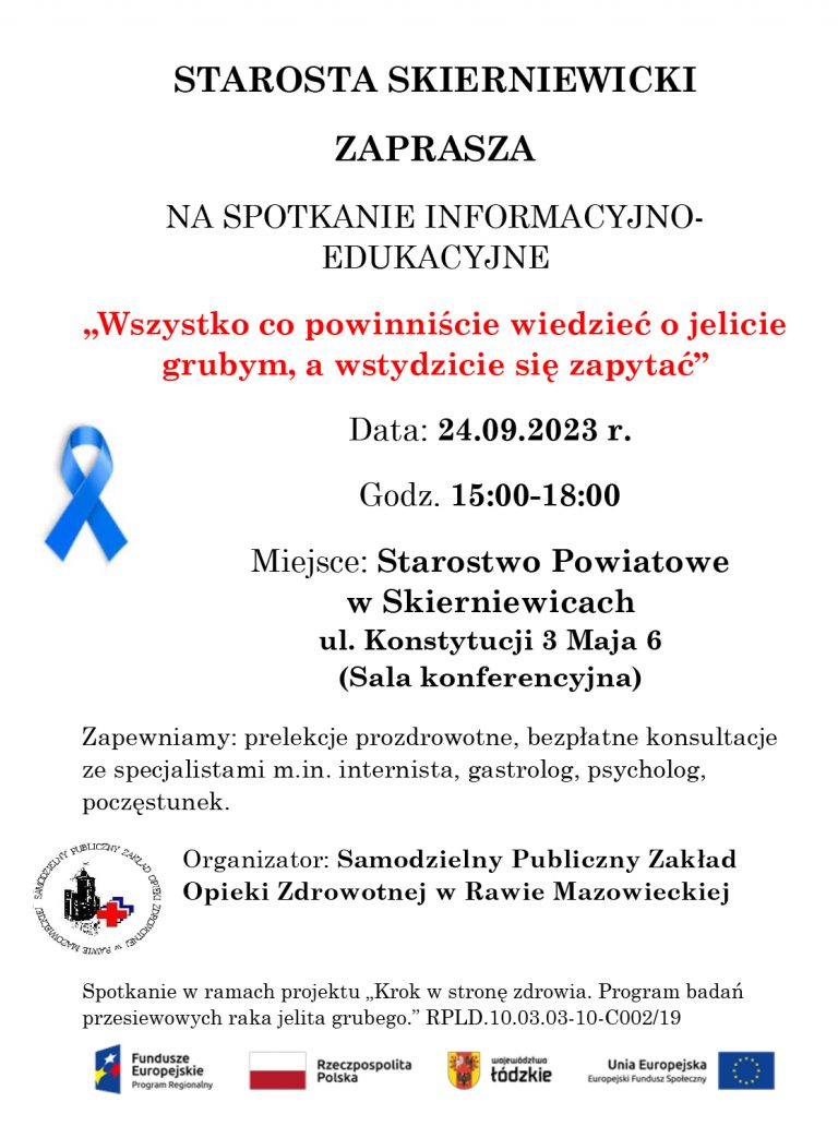 Jelito Grube Bez&nbsp;Tajemnic: Spotkanie Informacyjno-Edukacyjne w&nbsp;Skierniewicach!
