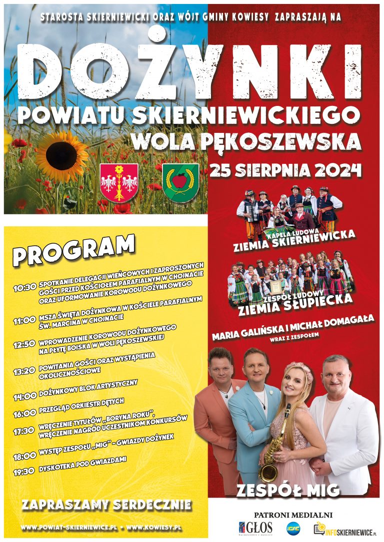 Dożynki Powiatu Skierniewickiego 2024