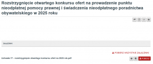 Nieodplatna, Starostwo Powiatowe w Skierniewicach