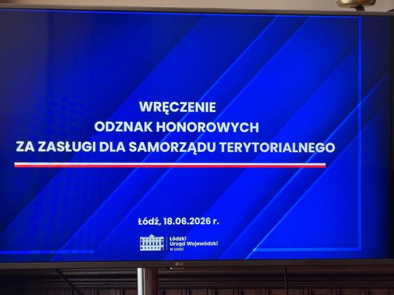 Odznaka Honorowa za&nbsp;Zasługi dla Samorządu Terytorialnego dla Starosty Skierniewickiego